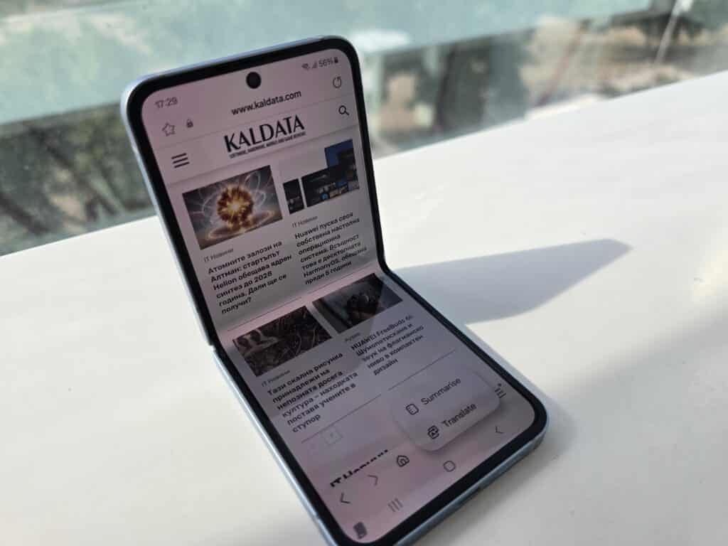 Samsung Galaxy Z Flip6: Сгъваемият шедьовър, носещ стил и функционалност, има нова версия