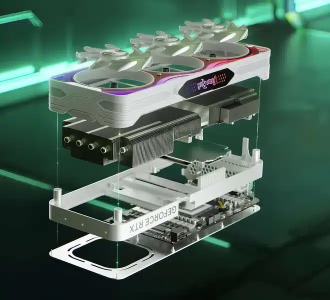 Palit анонсира видеокартата GeForce RTX 4090 GameRock с необичаен дизайн