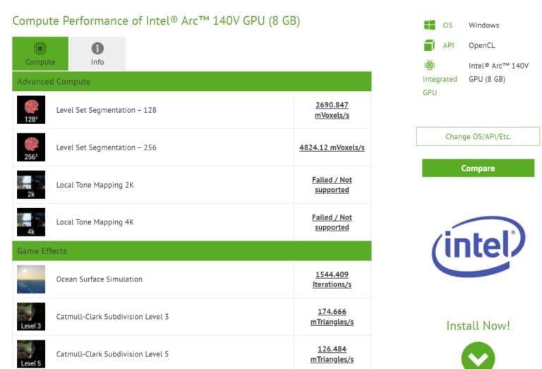 Чиповете Intel Core Ultra 200V ще получат графика ARC 140V с 8 Xe2 ядра и честота 2,05 GHz