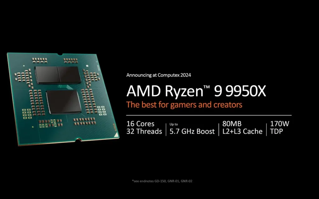 Продажбите стартират на 31-ви юли! AMD официално представи серията процесори Ryzen 9000 Zen 5