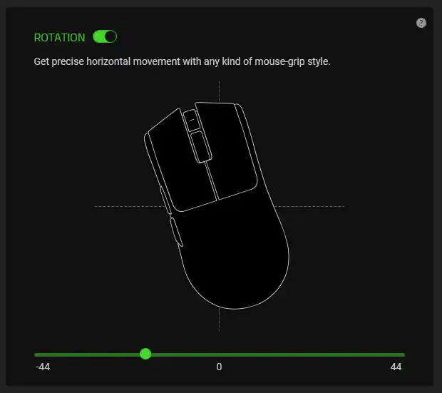 Razer добави в своите мишки функция за завъртане на направлението на сензора и динамична чувствителност