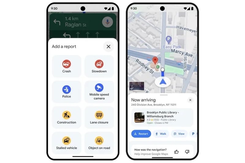 Google Maps „се научи“ да показва входовете на сградите и възприе редица функции от Waze