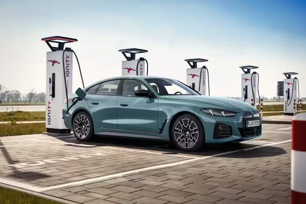 BMW i4 Gran Coupe: Презареждане