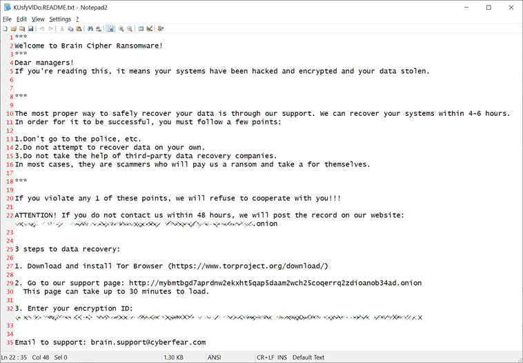 Brain Cipher е наследникът на LockBit, който парализира живота в цяла една държава