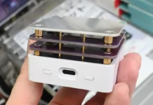Едно от най-горещите USB приспособления: миниатюрна пещ за разтопяване на припой, нагряваща се до 350°C