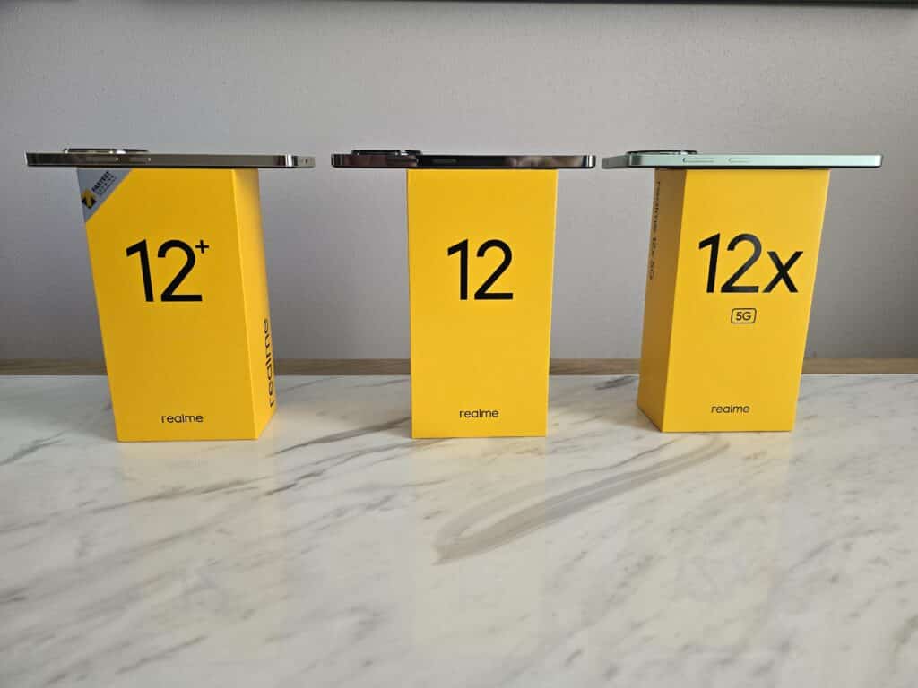 Realme 12+ 5G, 12 5G или 12X 5G: Какви са разликите и кой е правилният отговор на тази задача за вас?