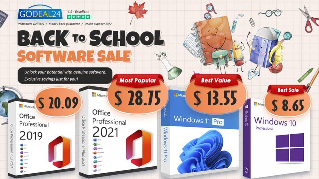 Продуктовият ключ за активирането на Microsoft Office 2021 Pro Plus струва само ,75: най-доброто за новата учебна година