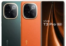 Snapdragon 7 Gen 3, 120Hz AMOLED дисплей и цена от $300: представиха смартфона Vivo T3 Pro 5G