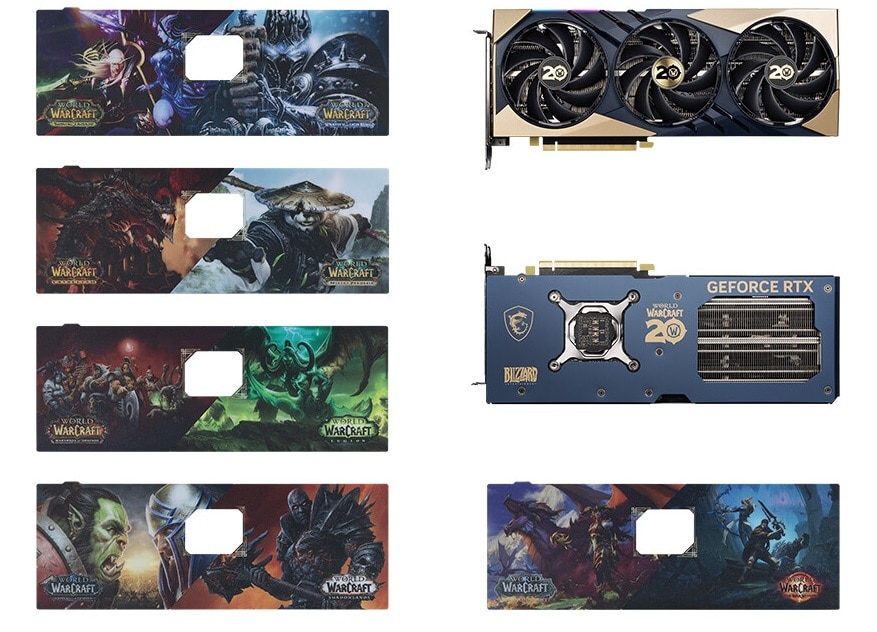 MSI пусна специална GeForce RTX 4070 Super за 20-годишнината на World of Warcraft