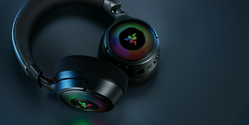 Razer представи безжичните геймърски слушалки Kraken V4 и кабелната им версия Kraken V4 X