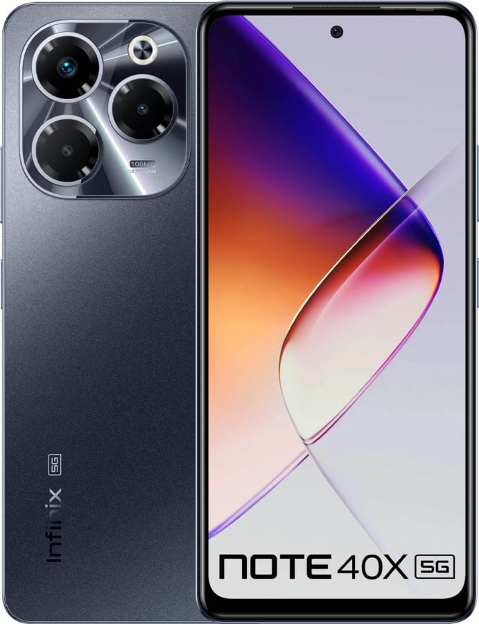 Представен е смартфонът от среден клас Infinix Note 40X 5G, със 108 MP камера и чип Dimensity 6300 на цена от 7