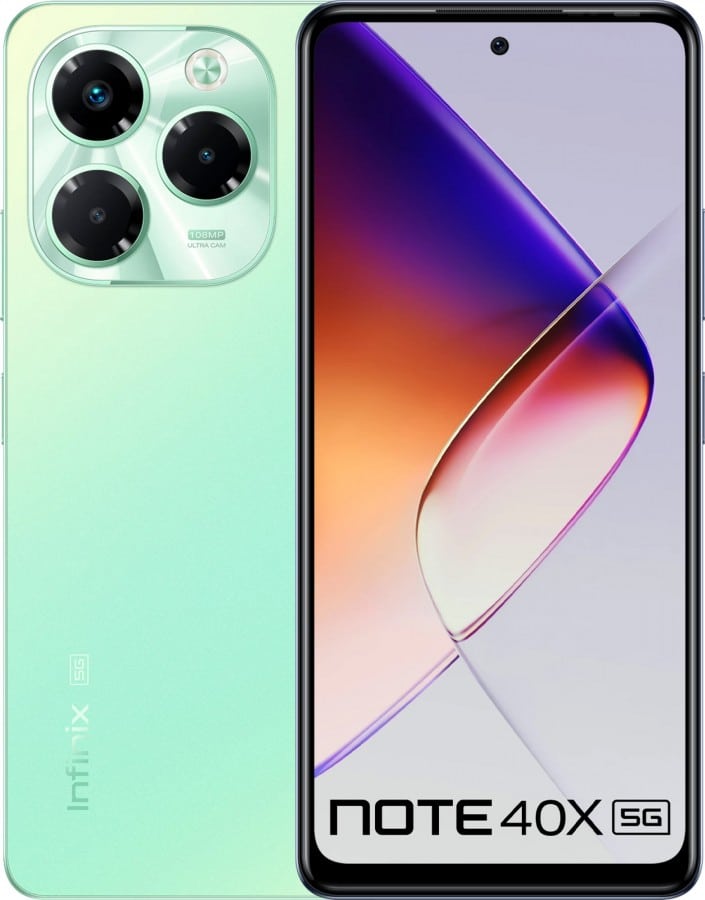 Представен е смартфонът от среден клас Infinix Note 40X 5G, със 108 MP камера и чип Dimensity 6300 на цена от 7