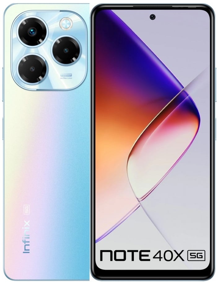 Представен е смартфонът от среден клас Infinix Note 40X 5G, със 108 MP камера и чип Dimensity 6300 на цена от 7