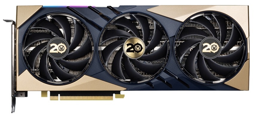 MSI пусна специална GeForce RTX 4070 Super за 20-годишнината на World of Warcraft