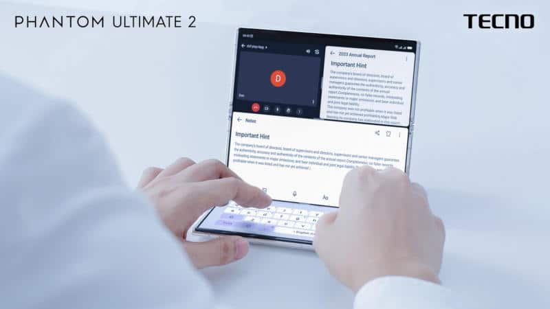 След Huawei и Xiaomi: Tecno показа Phantom Ultimate 2 – концептуален тройно сгъваем смартфон