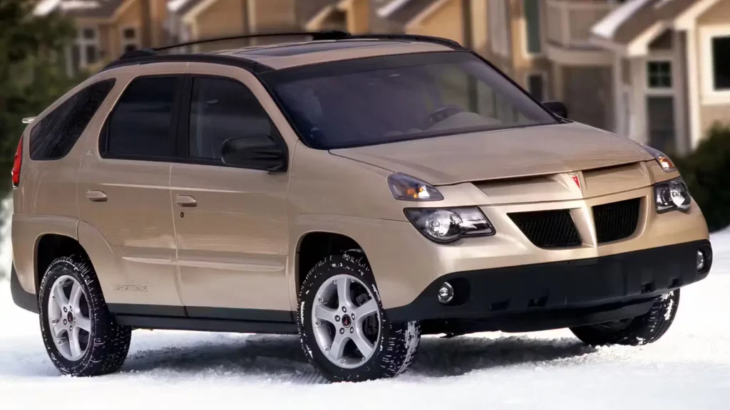 Защо Pontiac Aztek е изпреварил времето си