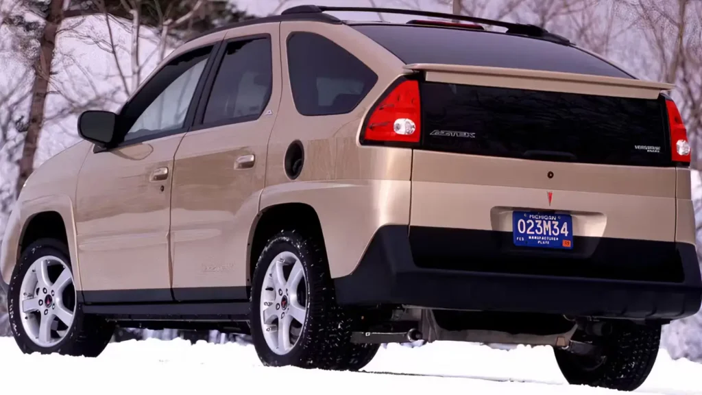 Защо Pontiac Aztek е изпреварил времето си