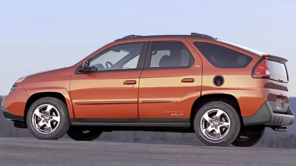 Защо Pontiac Aztek е изпреварил времето си