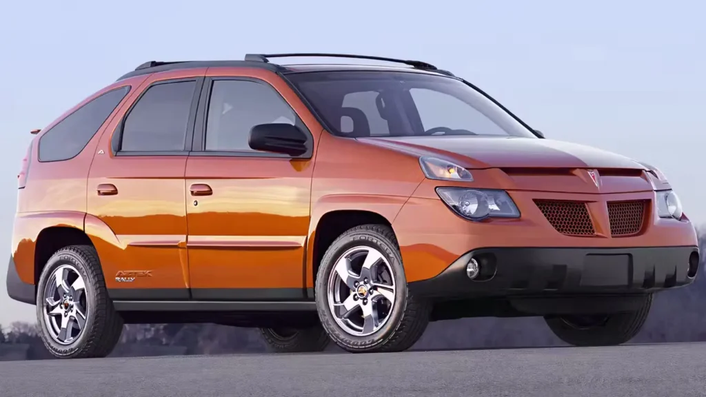 Защо Pontiac Aztek е изпреварил времето си