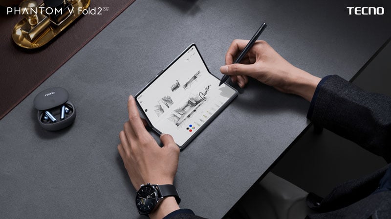 Tecno представи сгъваемите смартфони Phantom V Fold2 5G и Phantom V Flip2 5G