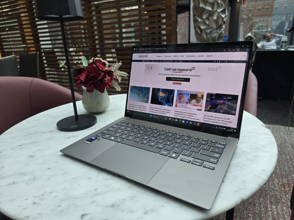 ASUS Zenbook S 14: Силата на елегантността и интелигентността