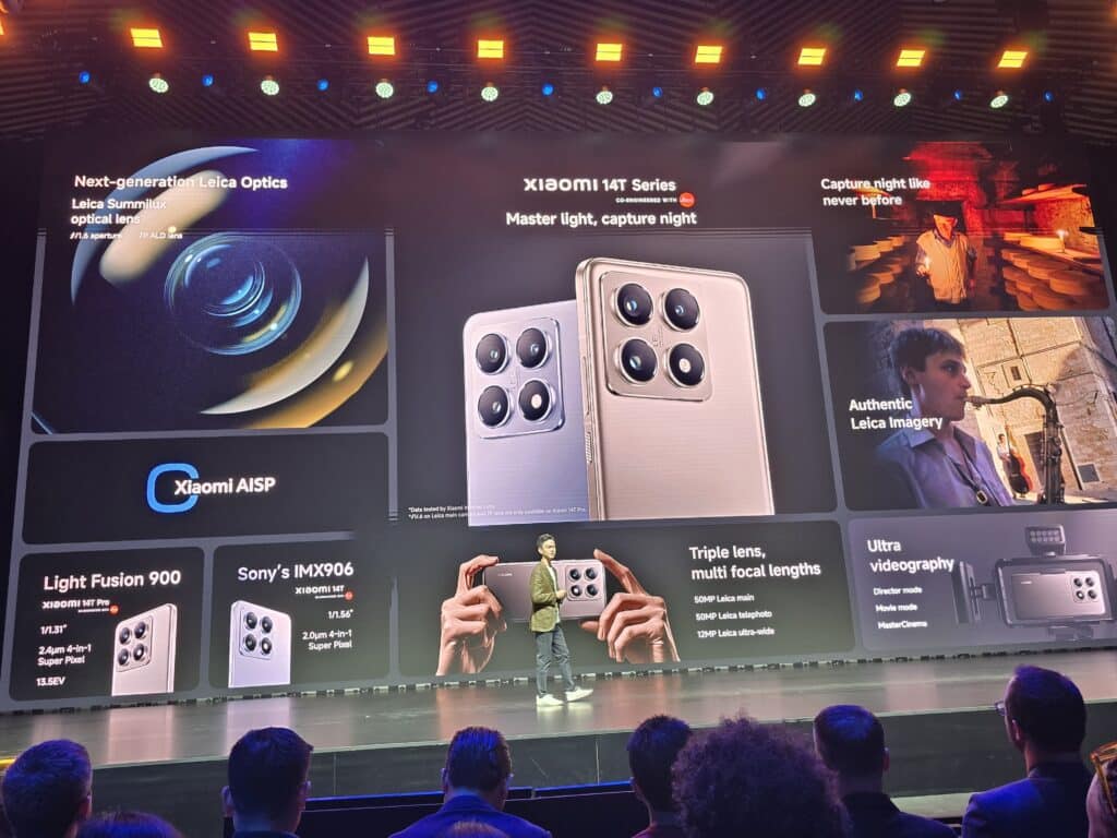 Xiaomi представи серията Xiaomi 14T с изключителна нощна фотография и AI възможности