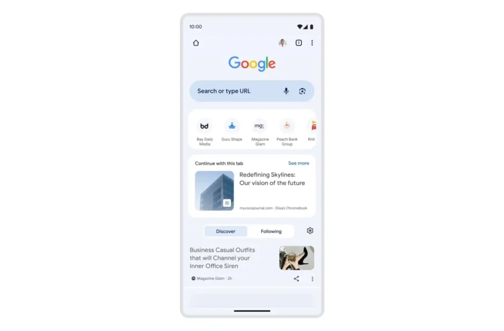 Chrome за iOS: Поддръжка на групи от раздели, синхронизиране с компютър и предложения на страници