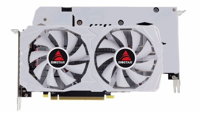 Biostar неочаквано пусна бяла версия на Radeon RX 580 2048SP – беше нова преди 6 години