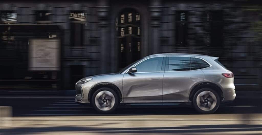 Geely EX5 – електрически кросоувър с пробег до 530 км ще бъде пуснат в Европа до края на 2024 г.