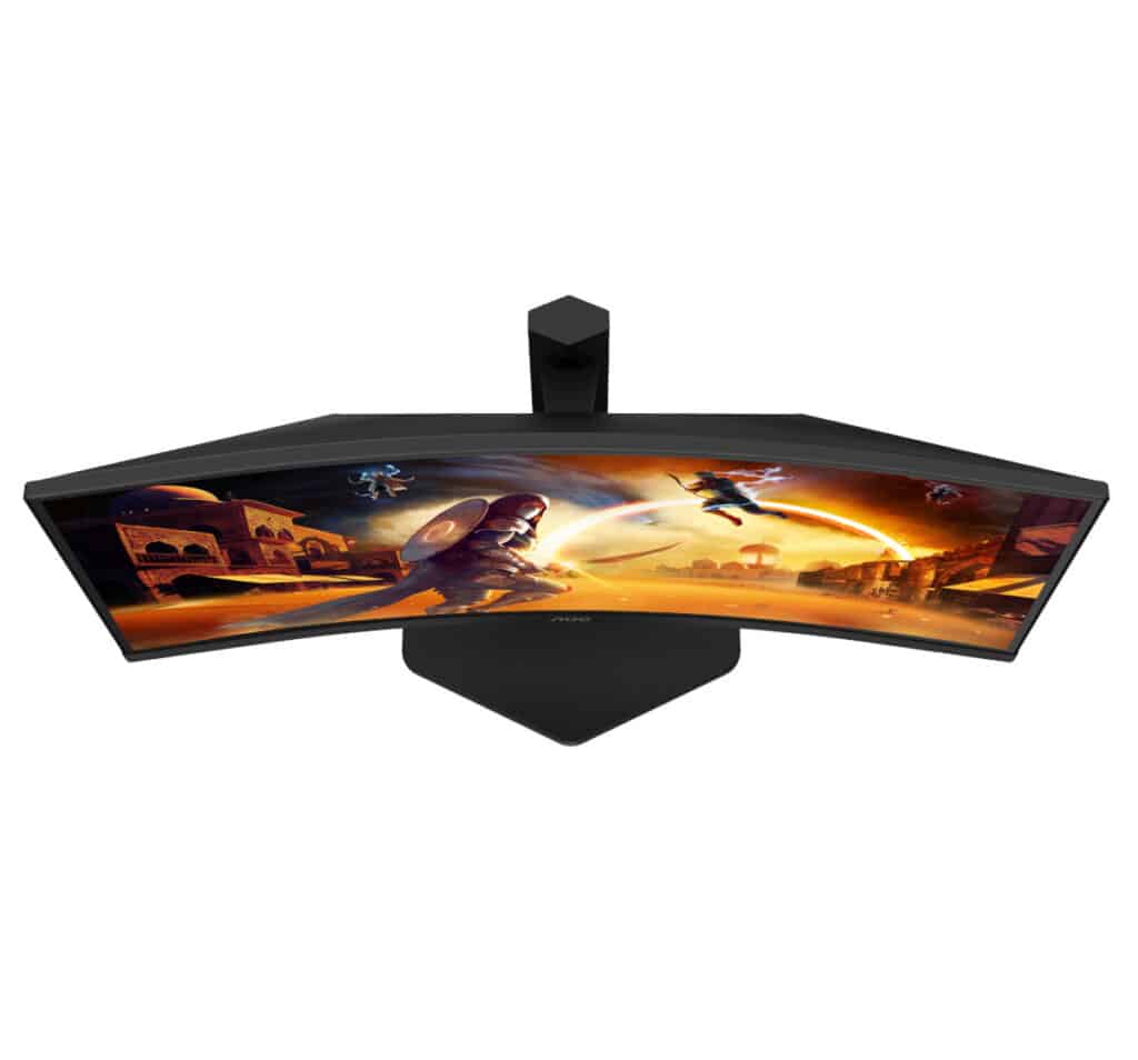 Серията AOC GAMING G4 представя елегантни извивки и ненадминати спецификации