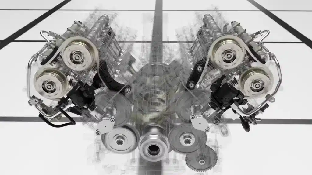 Да се потопим дълбоко в компресията на новия V8 двигател на Lamborghini Temerario. “Да изчезнем необмислено в оборотите” му, както е казал поетът