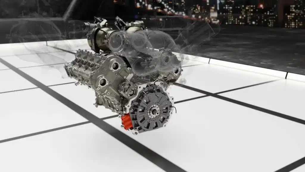 Да се потопим дълбоко в компресията на новия V8 двигател на Lamborghini Temerario. “Да изчезнем необмислено в оборотите” му, както е казал поетът