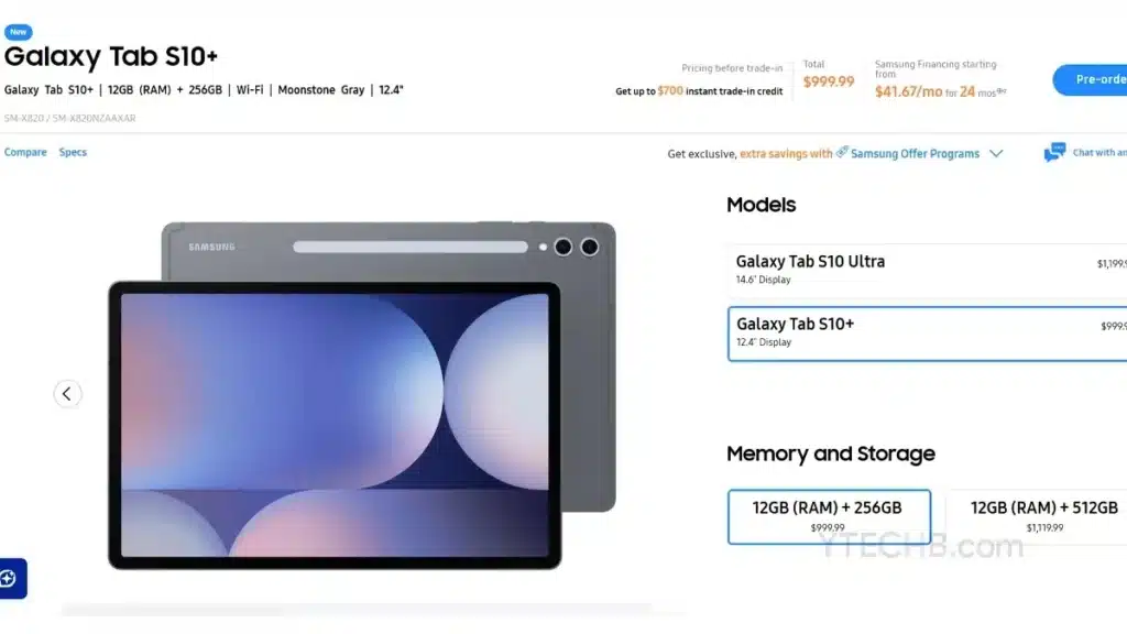 Ето колко ще струват Samsung Galaxy S24 FE, Galaxy Tab S10 Plus и Galaxy Tab S10 Ultra