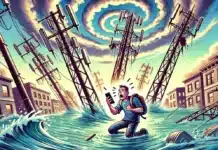 GSM колапс: ураганът Хелън повреди 370 кули за мобилни телефони