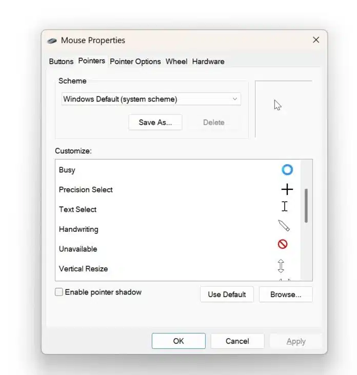 Решение на проблема с изчезващия курсор във Windows 11 24H2