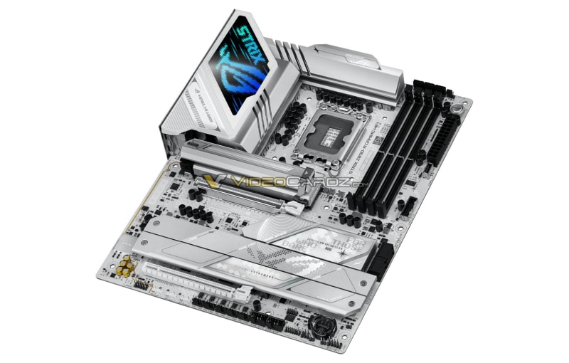 Дънните платки Asus Z890 за процесорите Intel Core Ultra 200K се появиха на изображения