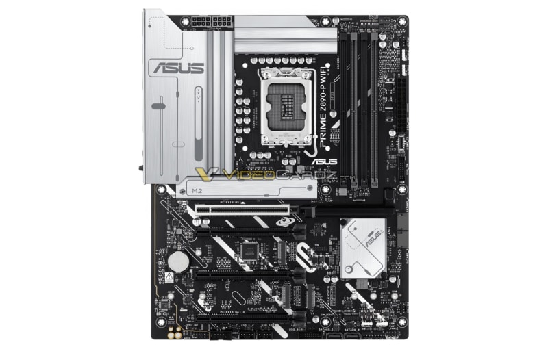 Дънните платки Asus Z890 за процесорите Intel Core Ultra 200K се появиха на изображения