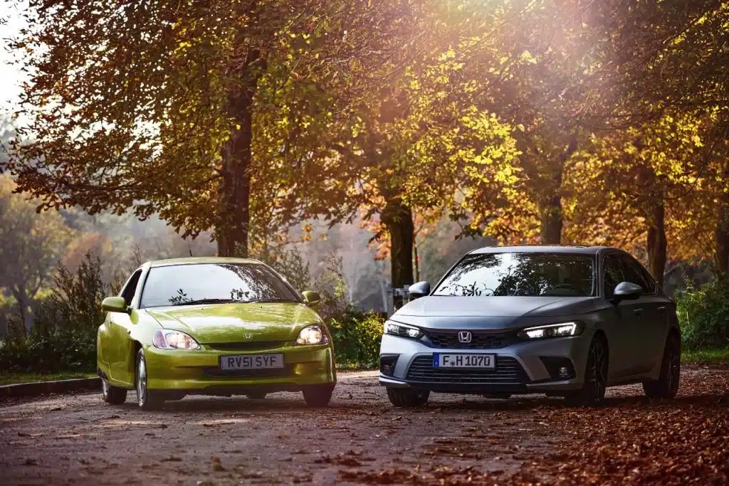 Honda представи уникалния модел Civic e:HEV в чест на 25-годишнината на своите хибридни двигатели