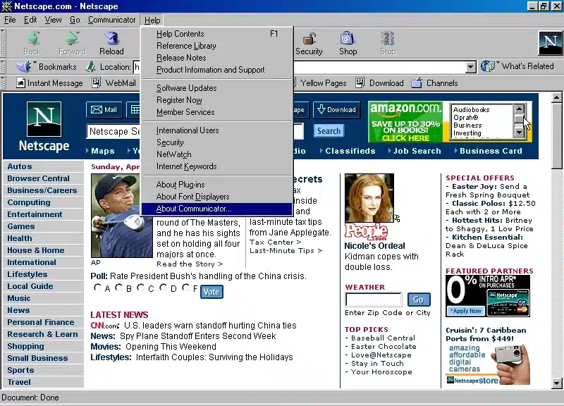 Възходът и падението на Netscape: Какво се случи с първия популярен браузър?