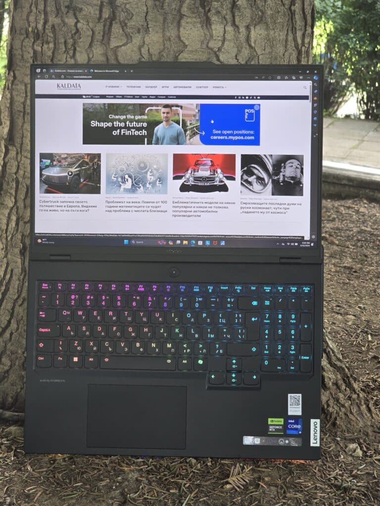 Lenovo Legion Pro 7 (Gen 9): Геймингът среща върхова мощ и първокласен дизайн