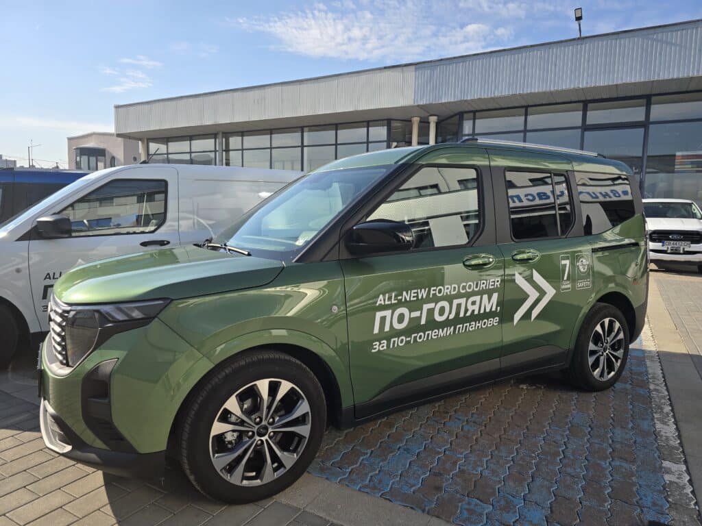 Новата гама на Ford Transit и Tourneo: Технологии, сигурност и устойчиво бъдеще