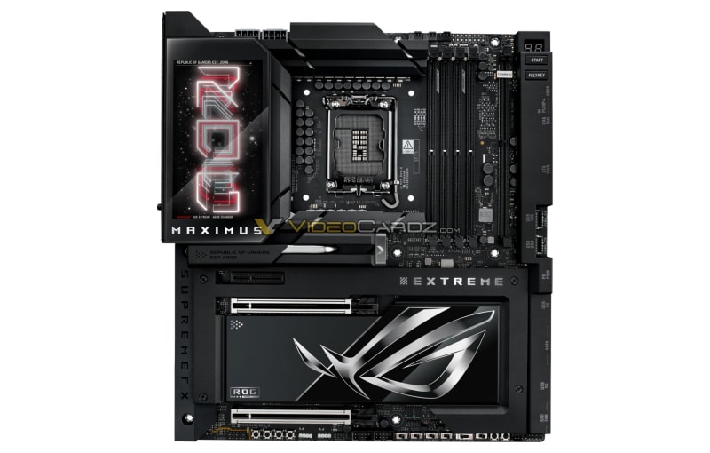 Дънните платки Asus Z890 за процесорите Intel Core Ultra 200K се появиха на изображения
