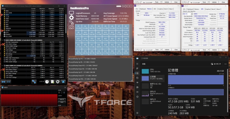 TeamGroup представи CUDIMM-паметта T-Force Xtreem CKD DDR5-8800 с овърклок до 9600 MHz