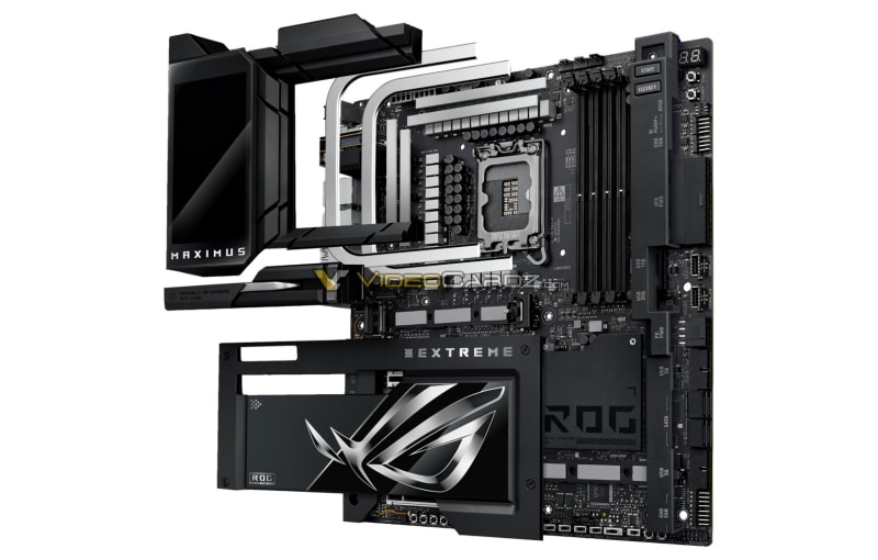 Дънните платки Asus Z890 за процесорите Intel Core Ultra 200K се появиха на изображения