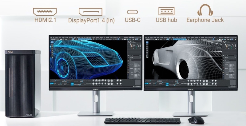 Asus пусна 27-инчовият професионален монитор ProArt Display 5K PA27JCV за 9