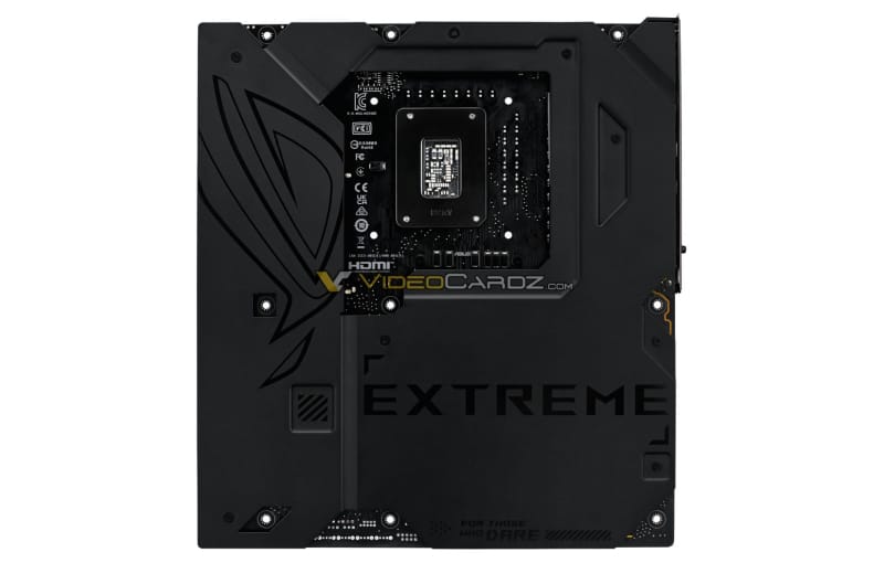 Дънните платки Asus Z890 за процесорите Intel Core Ultra 200K се появиха на изображения