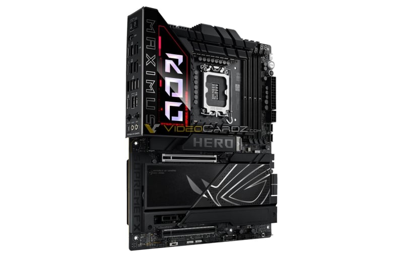 Дънните платки Asus Z890 за процесорите Intel Core Ultra 200K се появиха на изображения