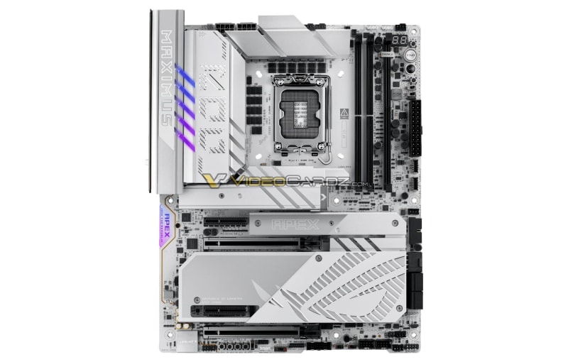 Дънните платки Asus Z890 за процесорите Intel Core Ultra 200K се появиха на изображения