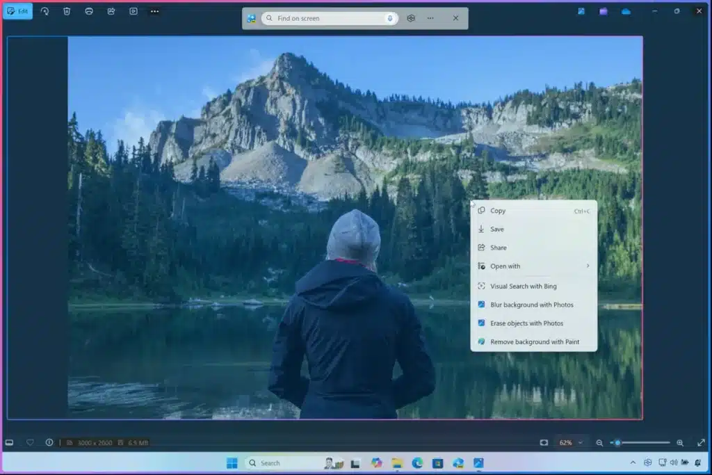 Microsoft ще добави аналог на Circle to Search в Windows 11 и ще подобри търсенето с помощта на ИИ