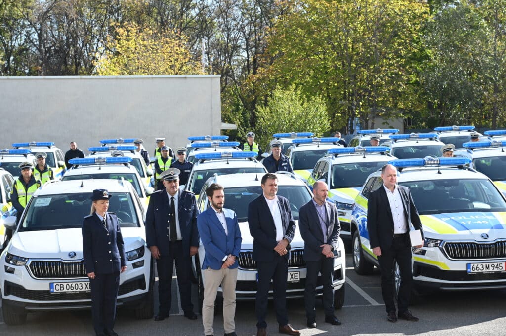 227 нови автомобила Škoda Kodiaq в подкрепа на българската полиция